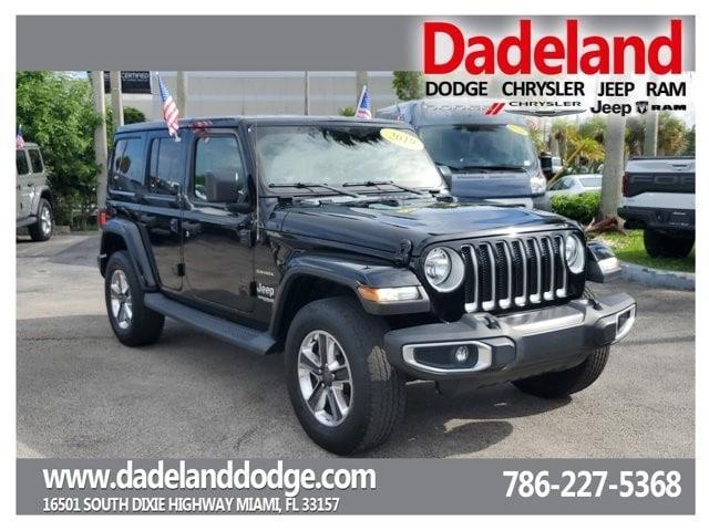 used 2019 Jeep Wrangler Unlimited car, priced at $31,900