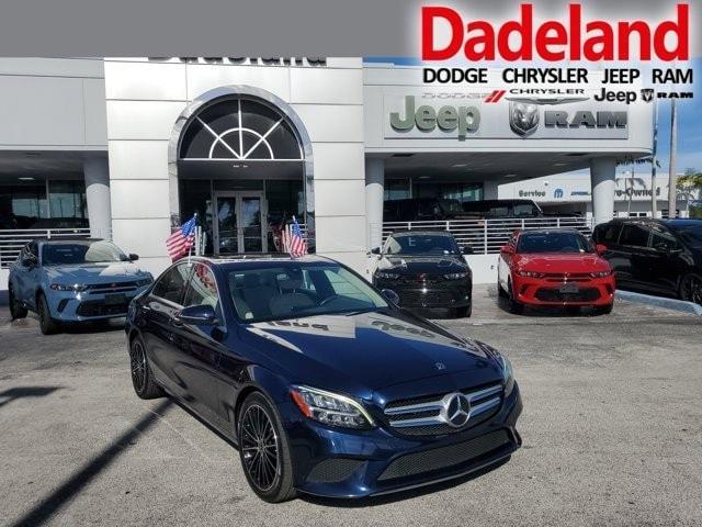 used 2021 Mercedes-Benz C-Class car, priced at $26,995