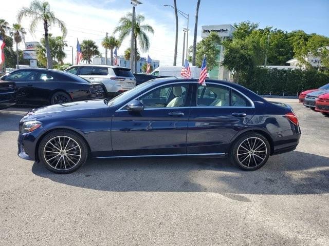used 2021 Mercedes-Benz C-Class car, priced at $26,995