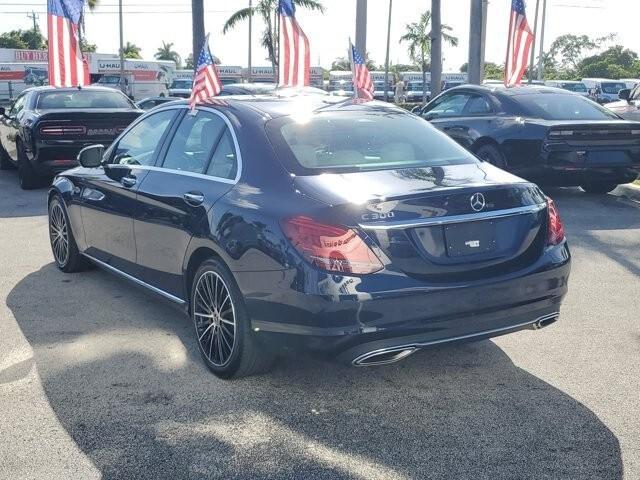 used 2021 Mercedes-Benz C-Class car, priced at $26,995