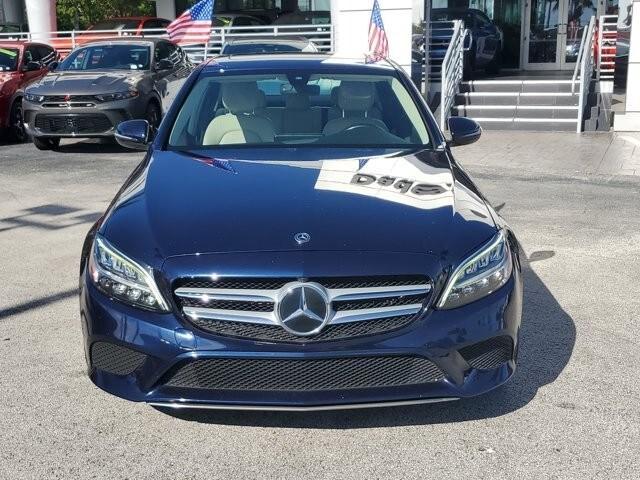 used 2021 Mercedes-Benz C-Class car, priced at $26,995