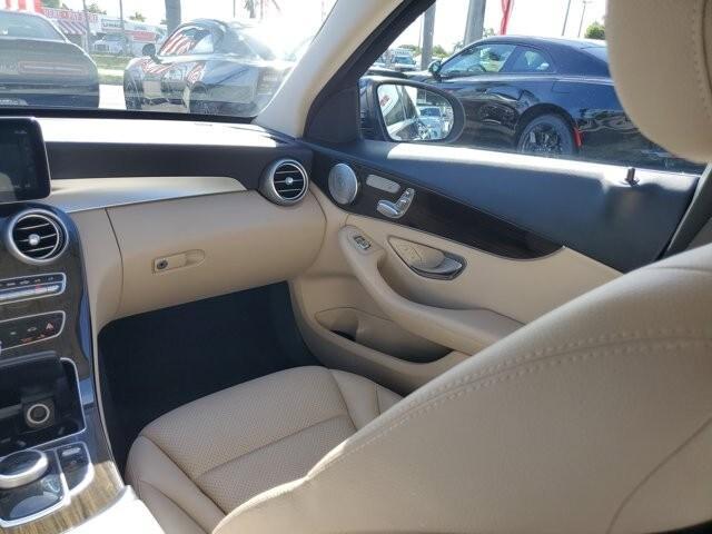 used 2021 Mercedes-Benz C-Class car, priced at $26,995