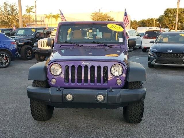 used 2017 Jeep Wrangler Unlimited car, priced at $16,555