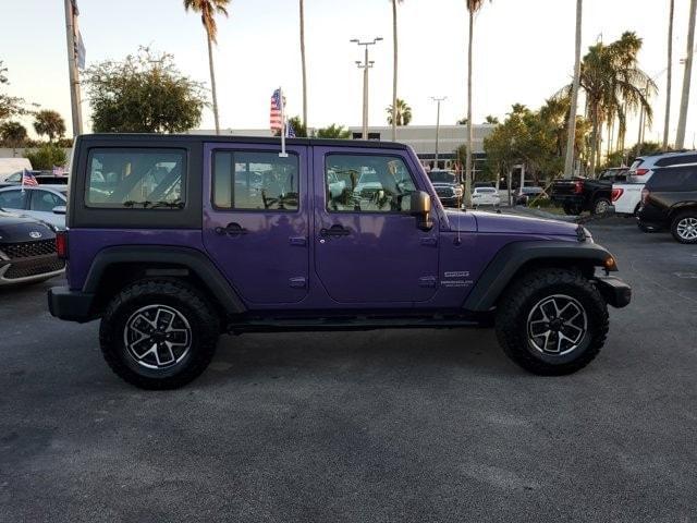 used 2017 Jeep Wrangler Unlimited car, priced at $18,995