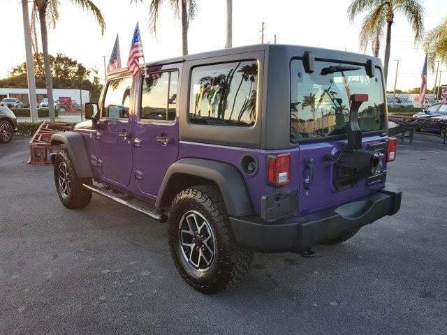 used 2017 Jeep Wrangler Unlimited car, priced at $18,995