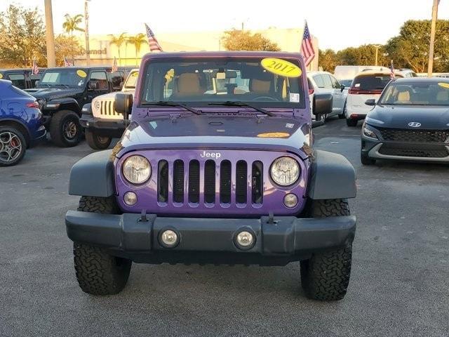 used 2017 Jeep Wrangler Unlimited car, priced at $18,995