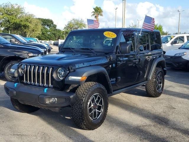 used 2022 Jeep Wrangler Unlimited 4xe car, priced at $38,795