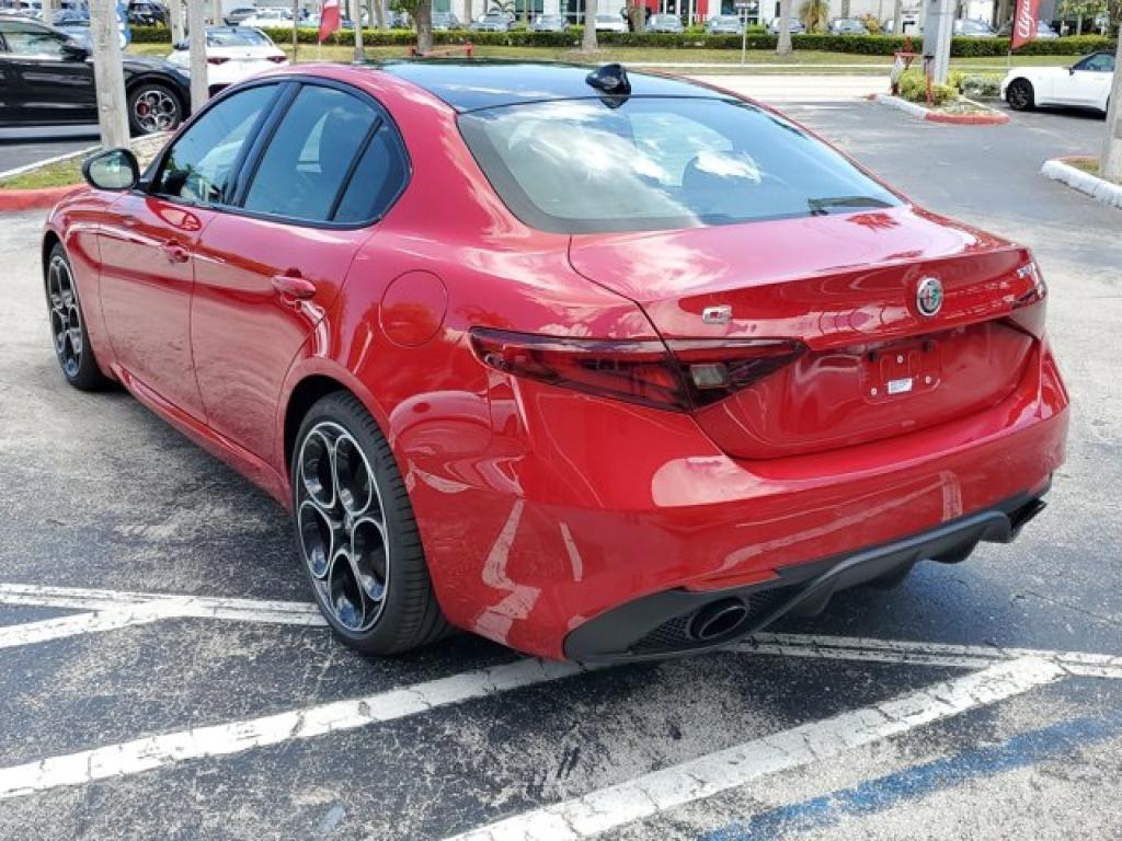 new 2023 Alfa Romeo Giulia car, priced at $56,155