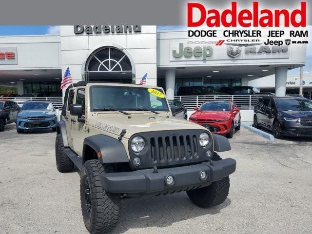 used 2017 Jeep Wrangler Unlimited car, priced at $20,995