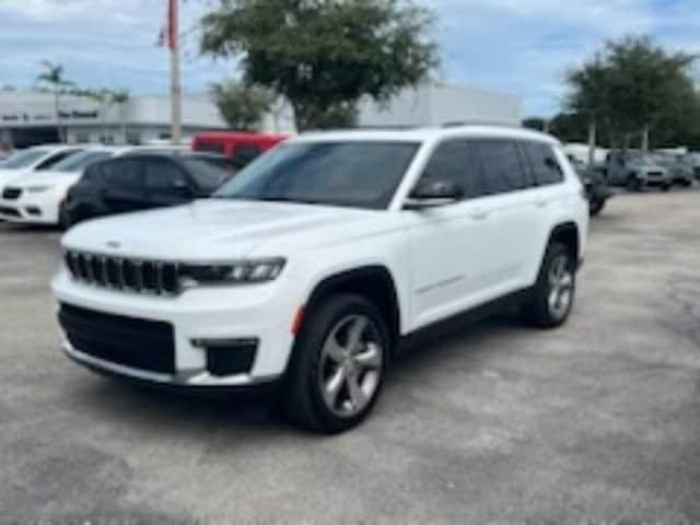 used 2021 Jeep Grand Cherokee L car, priced at $30,995