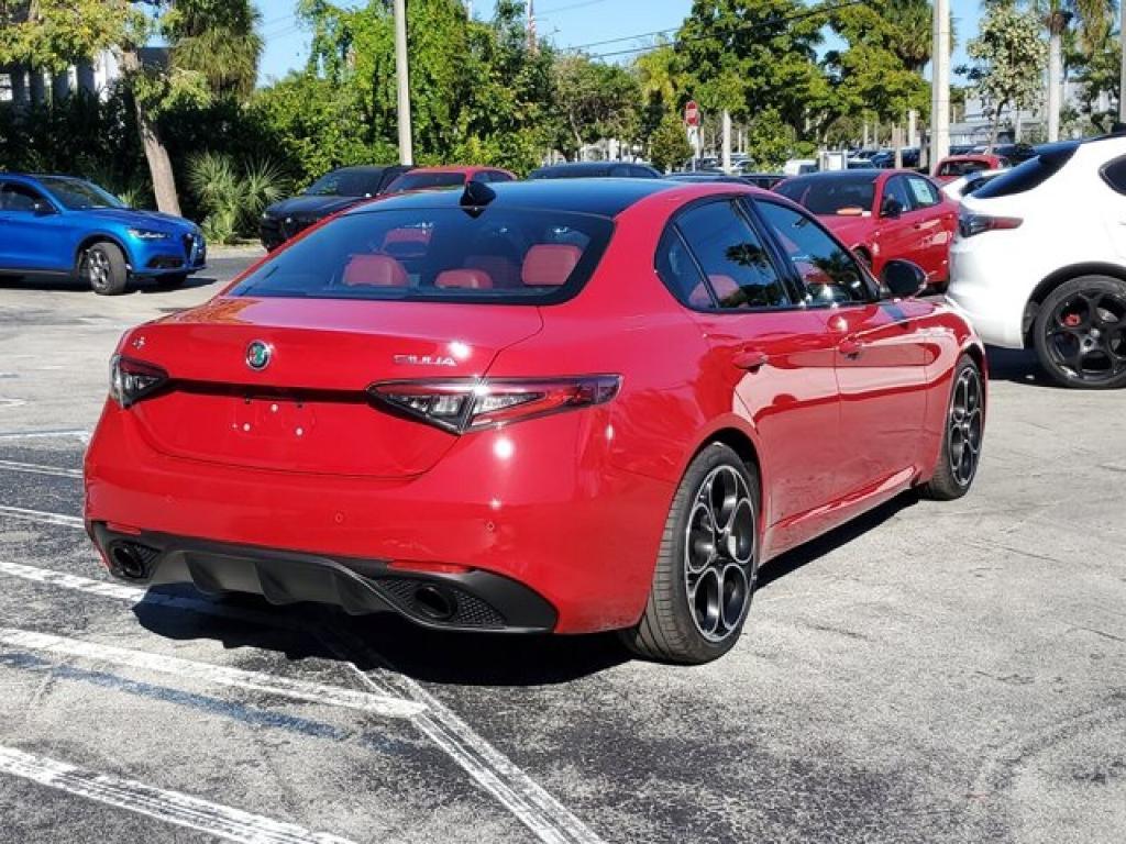 new 2025 Alfa Romeo Giulia car, priced at $55,335