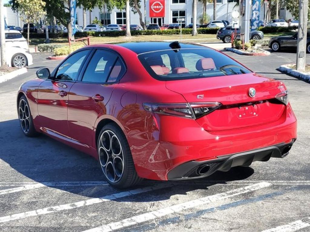 new 2025 Alfa Romeo Giulia car, priced at $55,335