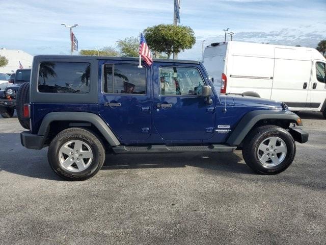 used 2013 Jeep Wrangler Unlimited car, priced at $18,995