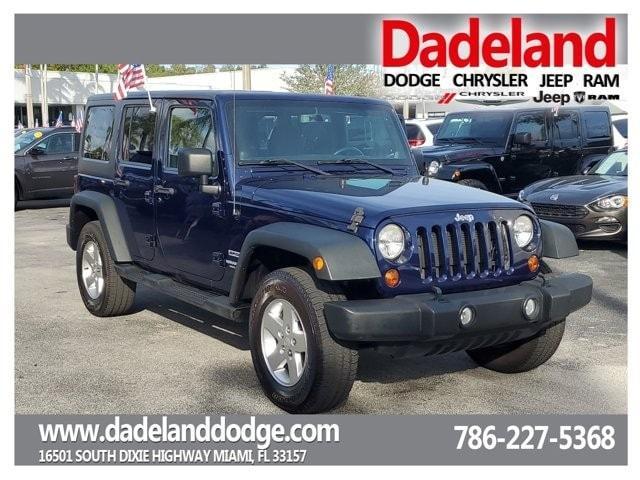 used 2013 Jeep Wrangler Unlimited car, priced at $18,995