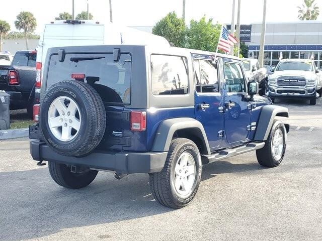 used 2013 Jeep Wrangler Unlimited car, priced at $16,295