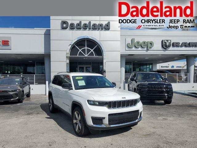 used 2021 Jeep Grand Cherokee L car, priced at $28,995