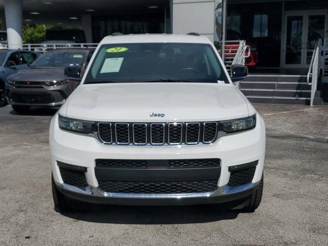 used 2021 Jeep Grand Cherokee L car, priced at $28,995