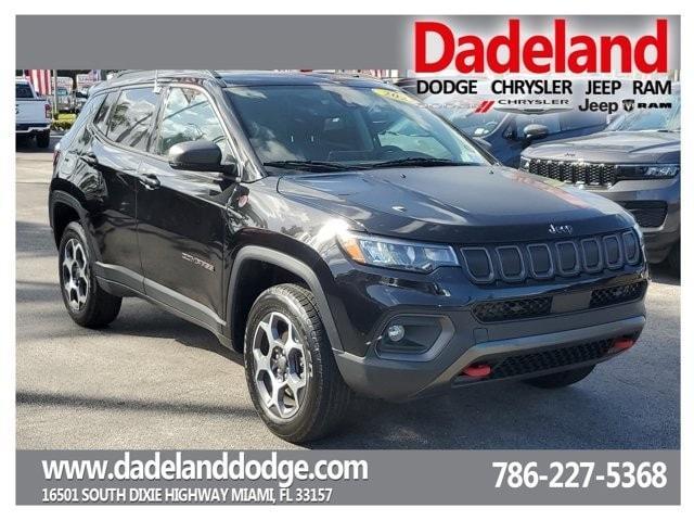 used 2022 Jeep Compass car, priced at $24,595