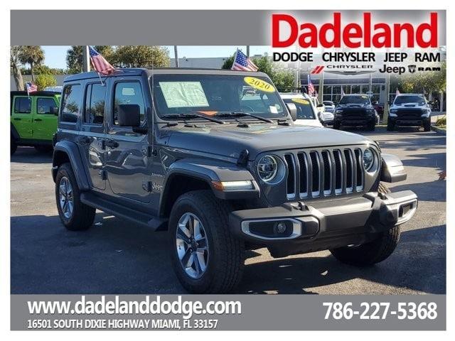 used 2020 Jeep Wrangler Unlimited car, priced at $31,995