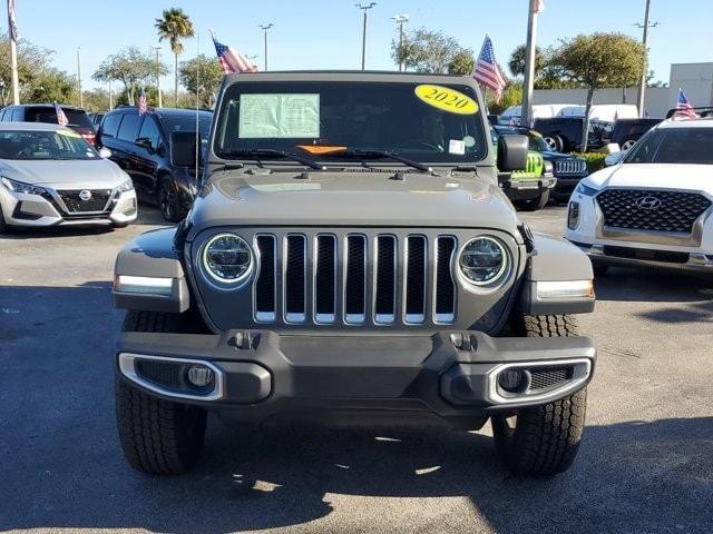 used 2020 Jeep Wrangler Unlimited car, priced at $31,995