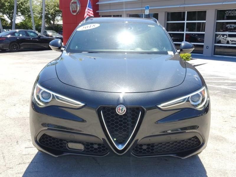 used 2018 Alfa Romeo Stelvio car, priced at $24,995