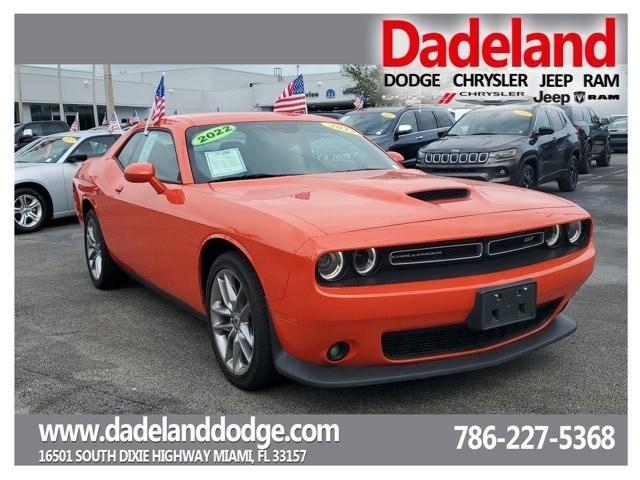 used 2022 Dodge Challenger car, priced at $25,495