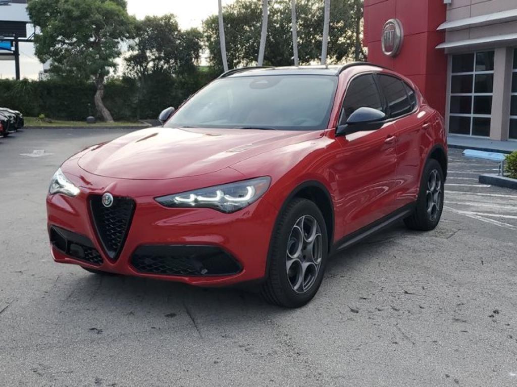 new 2025 Alfa Romeo Stelvio car, priced at $56,235