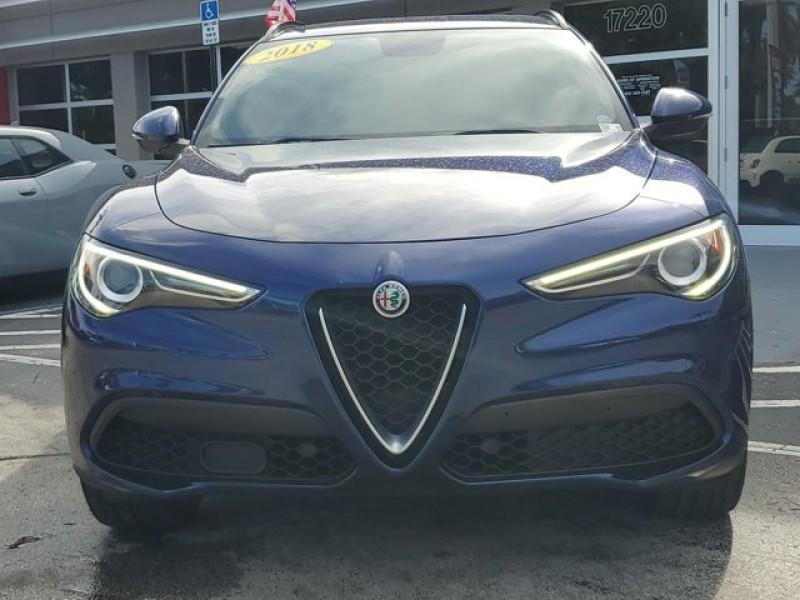 used 2018 Alfa Romeo Stelvio car, priced at $22,890