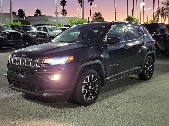 used 2022 Jeep Compass car, priced at $19,595