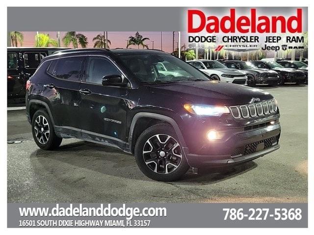 used 2022 Jeep Compass car, priced at $19,595