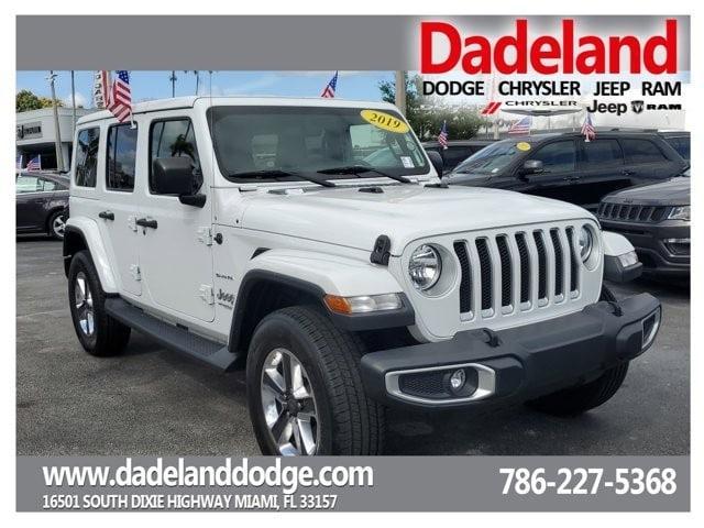 used 2019 Jeep Wrangler Unlimited car, priced at $32,955