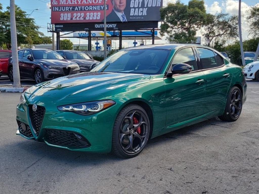 new 2025 Alfa Romeo Giulia car, priced at $54,240