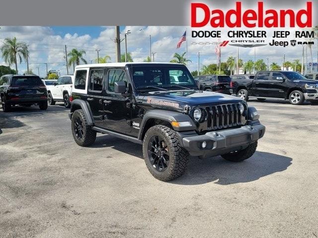 used 2021 Jeep Wrangler Unlimited car, priced at $26,995