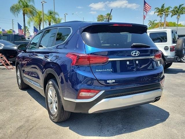 used 2020 Hyundai Santa Fe car, priced at $18,595