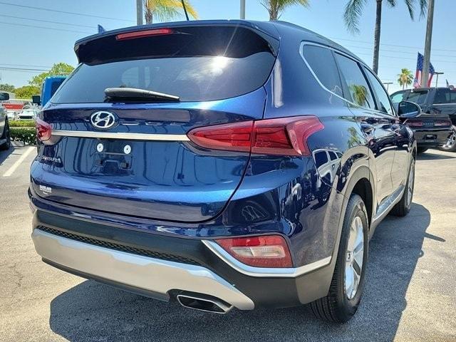 used 2020 Hyundai Santa Fe car, priced at $18,595