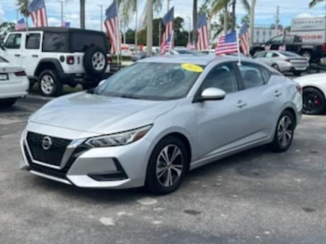 used 2021 Nissan Sentra car, priced at $16,795