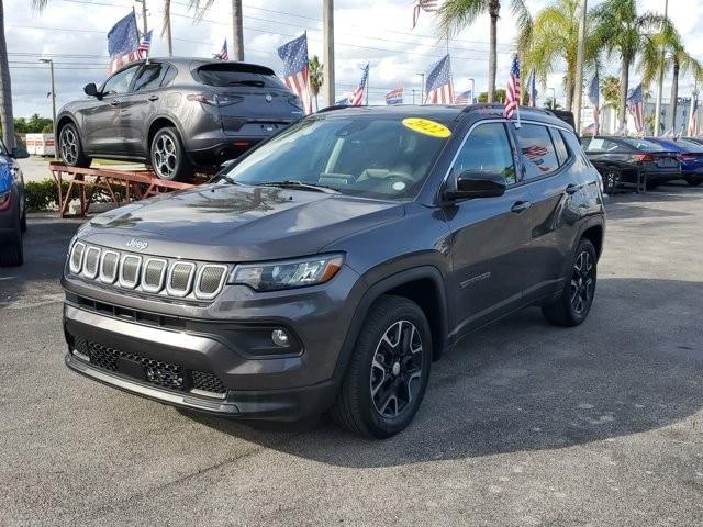 used 2022 Jeep Compass car, priced at $19,995