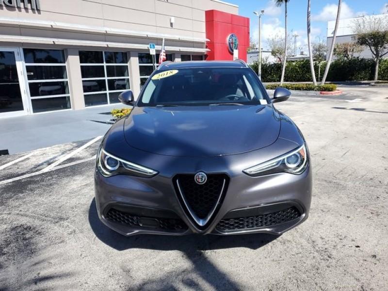 used 2018 Alfa Romeo Stelvio car, priced at $24,595