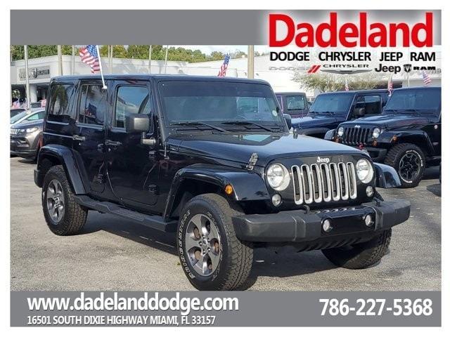 used 2016 Jeep Wrangler Unlimited car, priced at $18,995