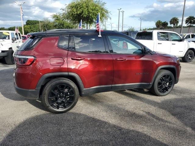 used 2022 Jeep Compass car, priced at $21,490