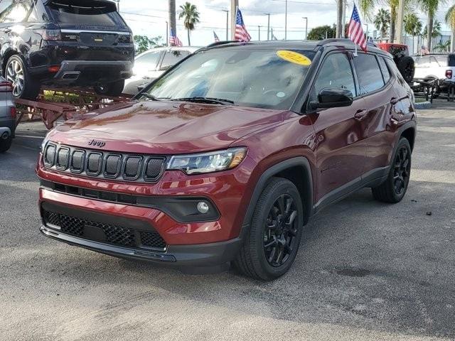 used 2022 Jeep Compass car, priced at $21,490