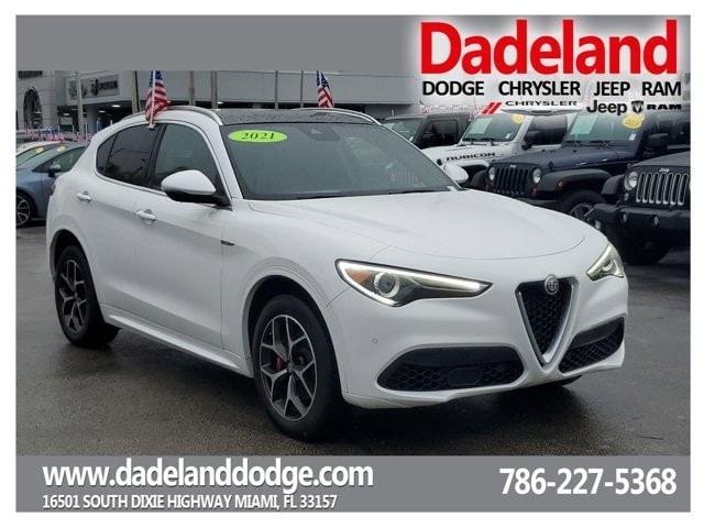 used 2021 Alfa Romeo Stelvio car, priced at $24,995