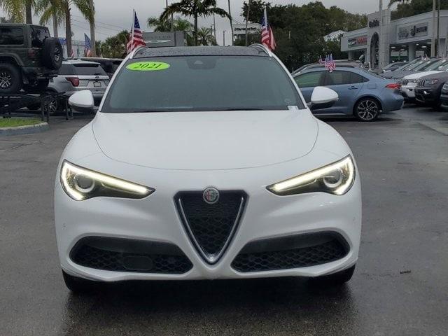 used 2021 Alfa Romeo Stelvio car, priced at $24,995