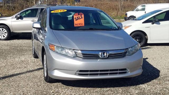 used 2012 Honda Civic car, priced at $6,450