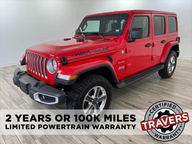 used 2021 Jeep Wrangler Unlimited car, priced at $32,995