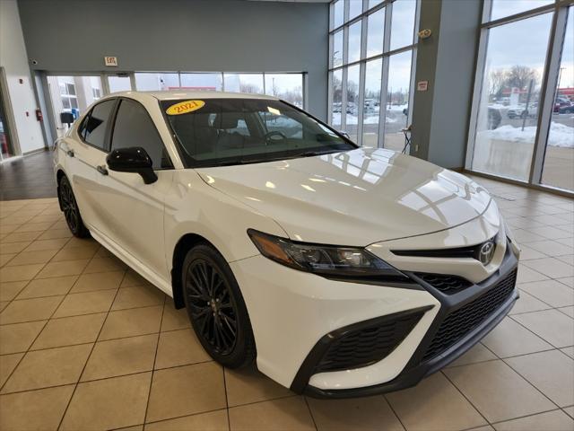 used 2021 Toyota Camry car, priced at $24,853