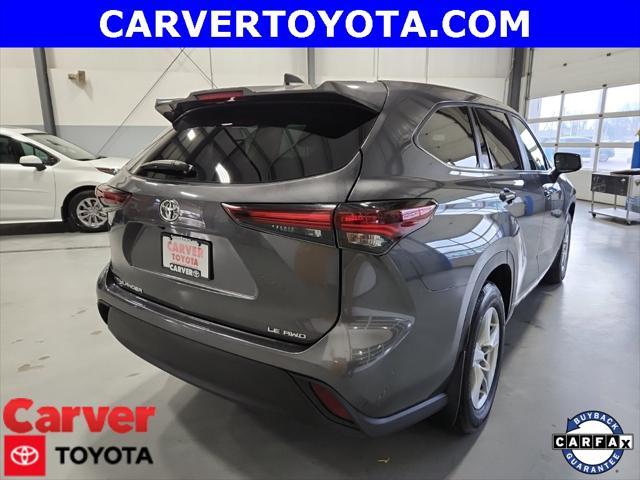 used 2024 Toyota Highlander car, priced at $38,190