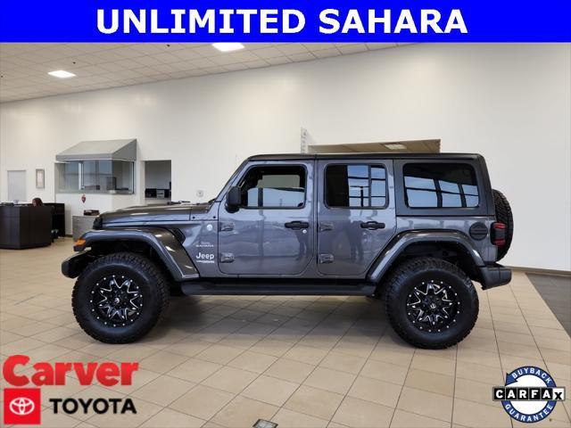 used 2021 Jeep Wrangler Unlimited car, priced at $32,400