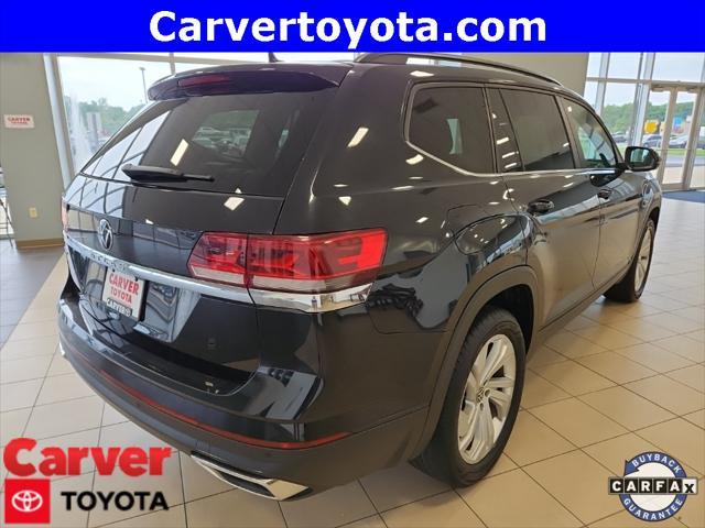 used 2021 Volkswagen Atlas car, priced at $25,595