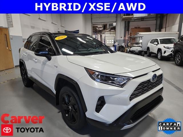 used 2021 Toyota RAV4 Hybrid car, priced at $31,985